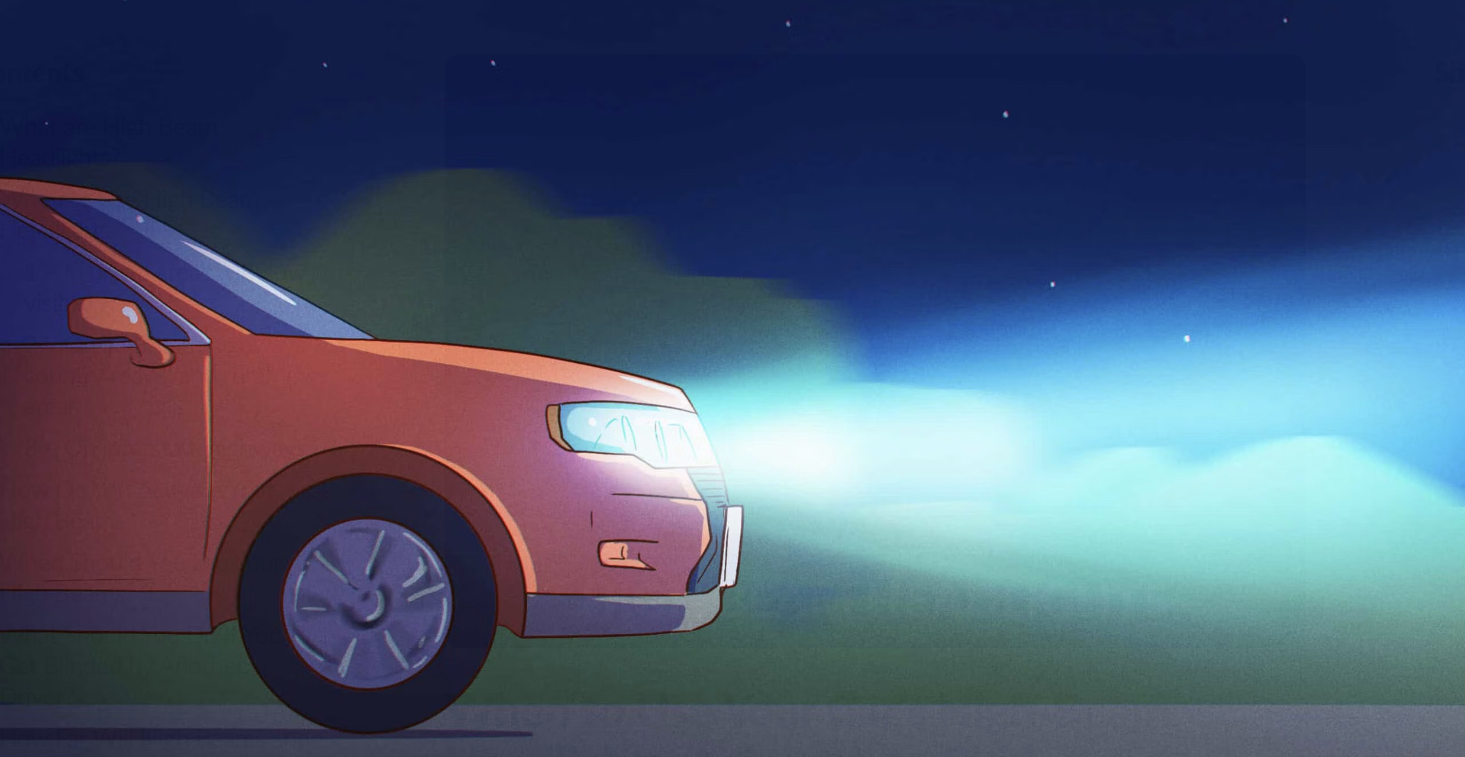 What Are High Beam Headlights?