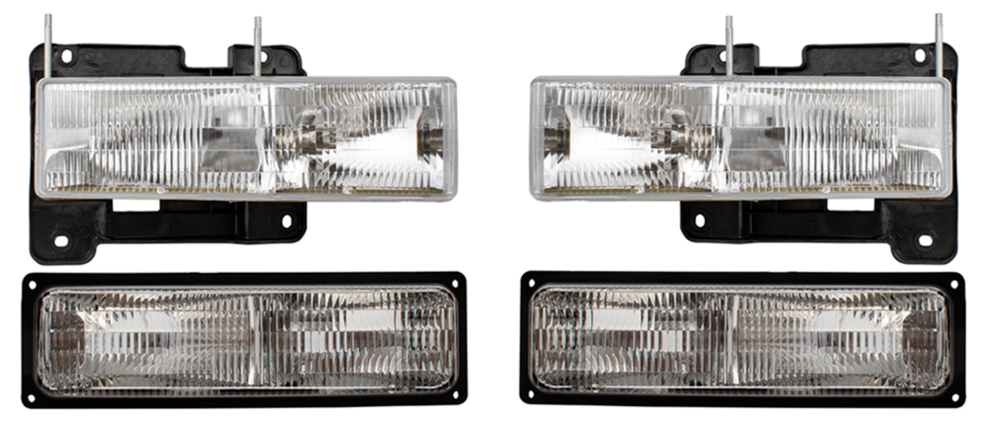 What are composite headlights