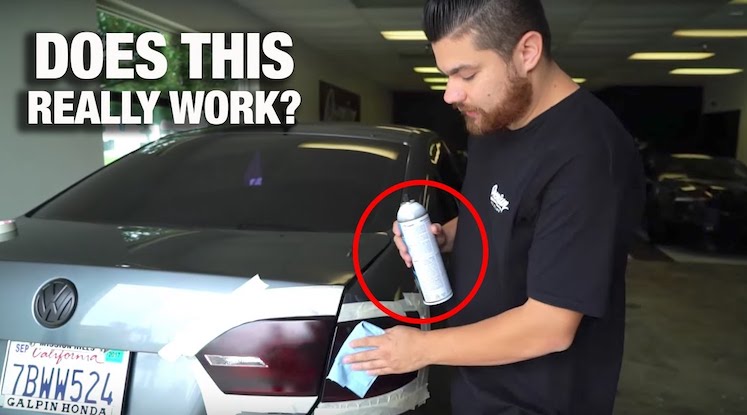 How to Remove Smoke Paint from Headlights